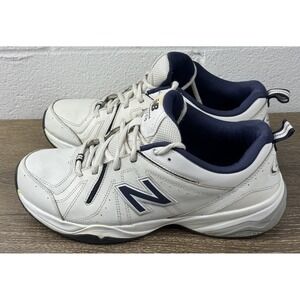 New Balance Mens MX619WN Walking Shoes White Blue Sneakers Size 10D Dad Grass